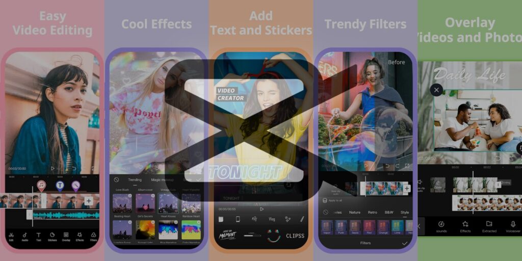 aplicaciones para editar con el móvil: capcut