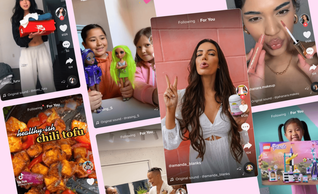 colaboraciones con influencers instagram y tiktok redes sociales